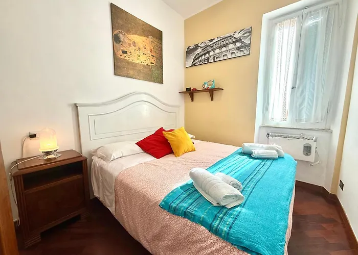 Apartment 3 Min Da Stazione San Pietro Rom
